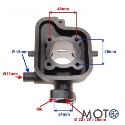 Cilindra komplekts Peugeot 70 cc LC  Speedfight 3, Ludix, JetForce - Image 2