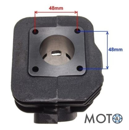 Honda DIO ZX, 50 cc AF18-28 cilindra komplekts - Image 3
