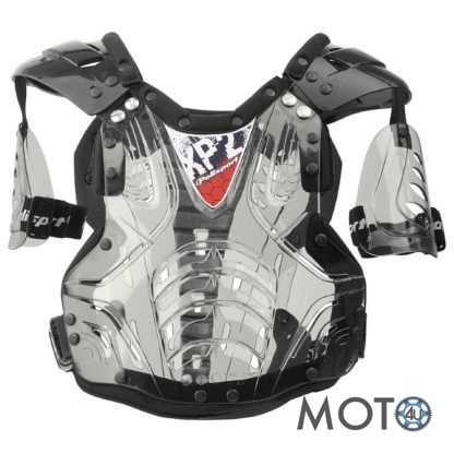 Krūšu aizsargs Polisport XP2 (bruņas caurspīdīgs)