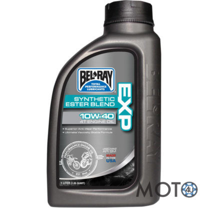 BEL-RAY EXP 10w40 Pus-Sintētiskā esteru maisījuma eļļa 4T 1L
