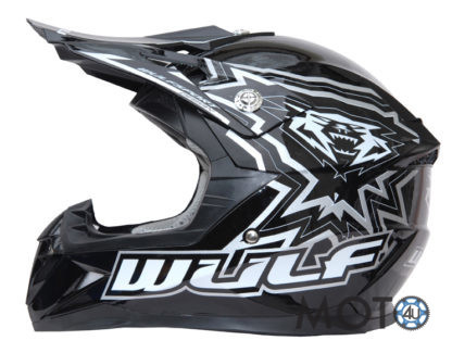 Wulfsport Kids Flite Xtra ķivere melna