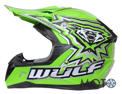 Wulfsport Kids Flite Xtra ķivere zaļa