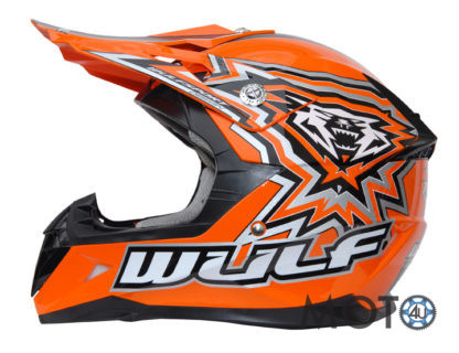 Wulfsport Kids Flite Xtra ķivere oranža