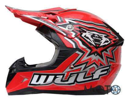 Wulfsport Kids Flite Xtra ķivere sarkana
