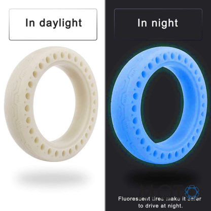 Fluorescējoša bezkameru riepa, pildriepa 8 1/2 x 2 priekš XIAOMI M365 / M365 PRO, M187 - Image 2