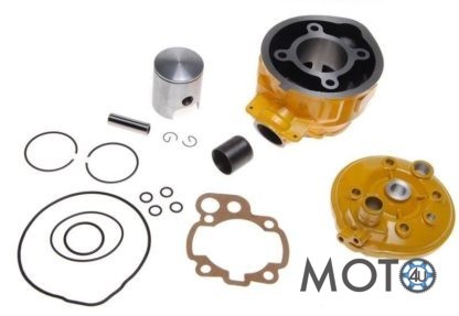 Cilindra komplekts Minarelli AM6 motoram 70 cc (dzeltens)