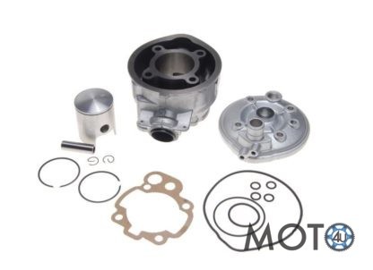 Cilindra komplekts Minarelli AM6 motoram 70 cc (sudraba)