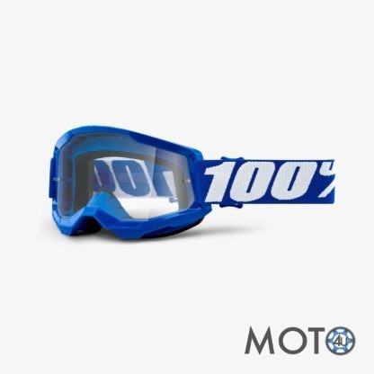 100% brilles STRATA 2 BLUE caurspīdīgs stikls