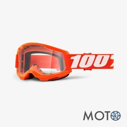 100% brilles STRATA 2 ORANGE caurspīdīgs stikls