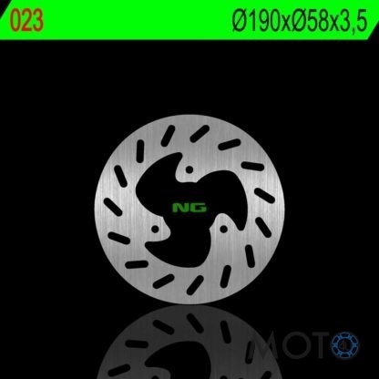 Bremžu disks NG023 APRILIA, BETA, GILERA, KTM, SYM, YAMAHA - Image 2