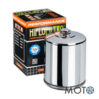 Eļļas filtrs Hiflo HF170 CRC Chrome Racing Harley