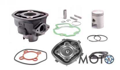 Power Force Cilindra komplekts Aprilia SR Piaggio NRG Zip SP 47MM 2T 70cc  LC